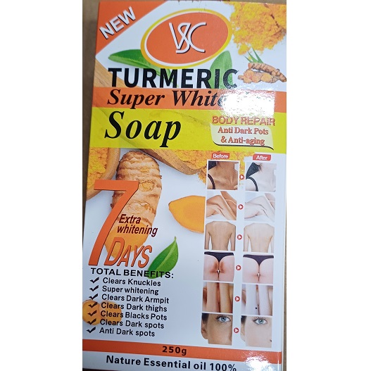 VeetGold Turmeric Whitening Soap 250g